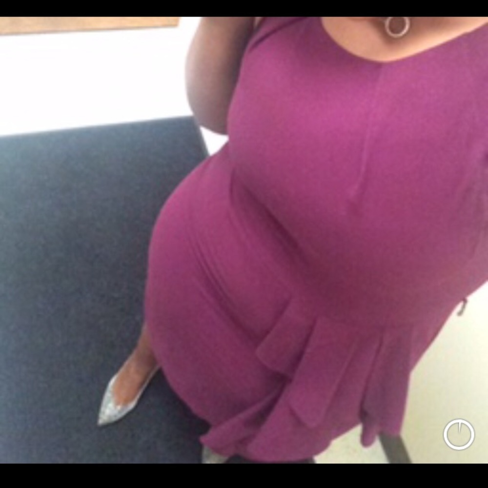 Purple dress
